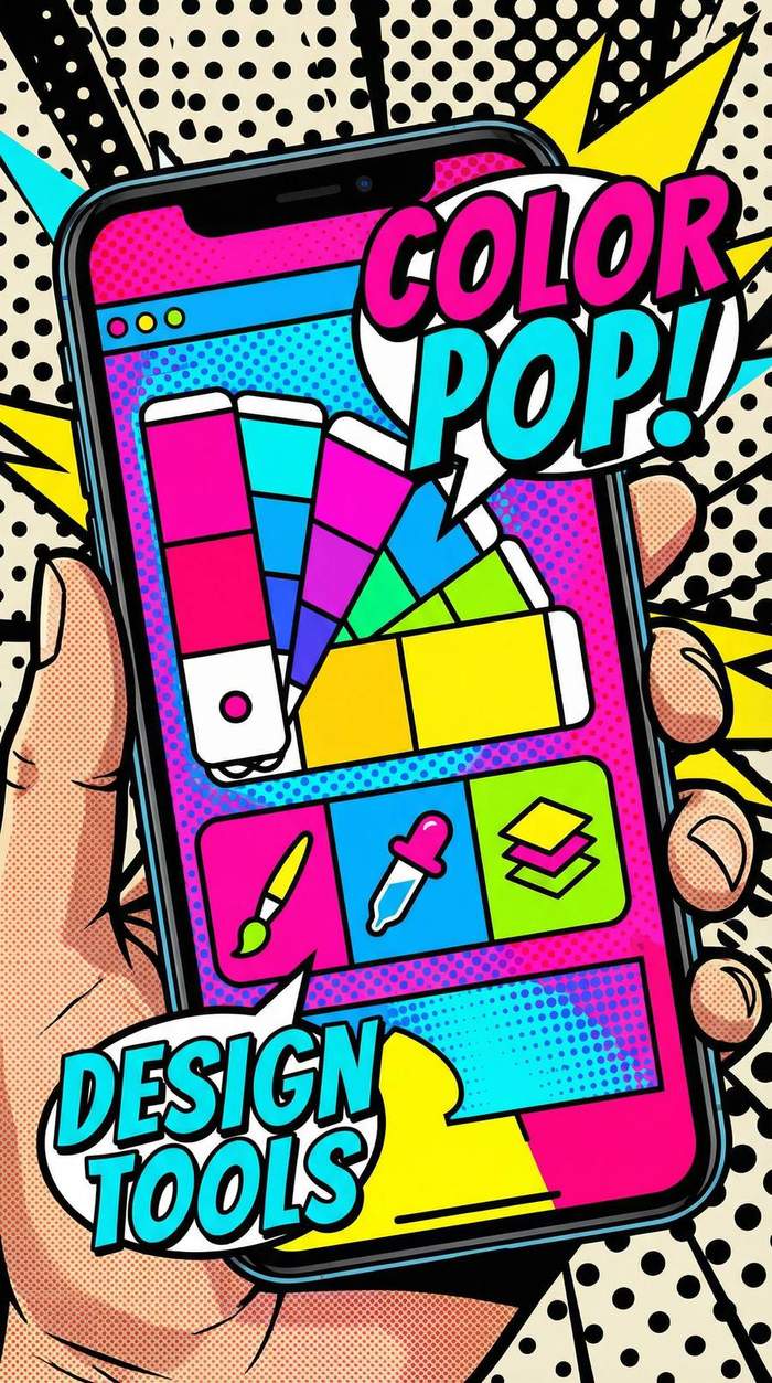 银河娱乐 APP - 移动端色彩工具应用界面展示